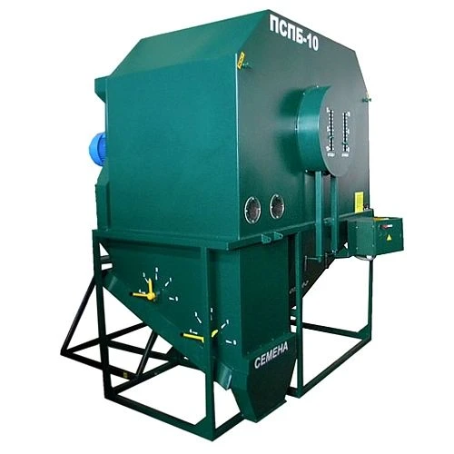 Pneumatic Separator with Rotating Barriers (for 3 Fractions) PSPB-10