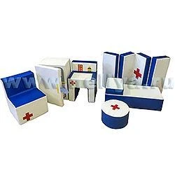 Soft Modular Hospital Play Set "Nellia