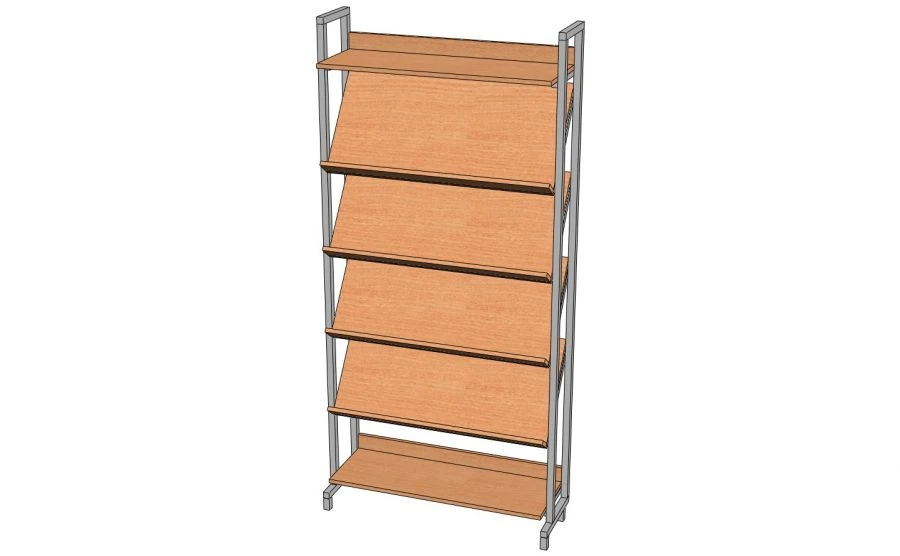 Demonstration Rack with Profile Tube Frame - Model SD