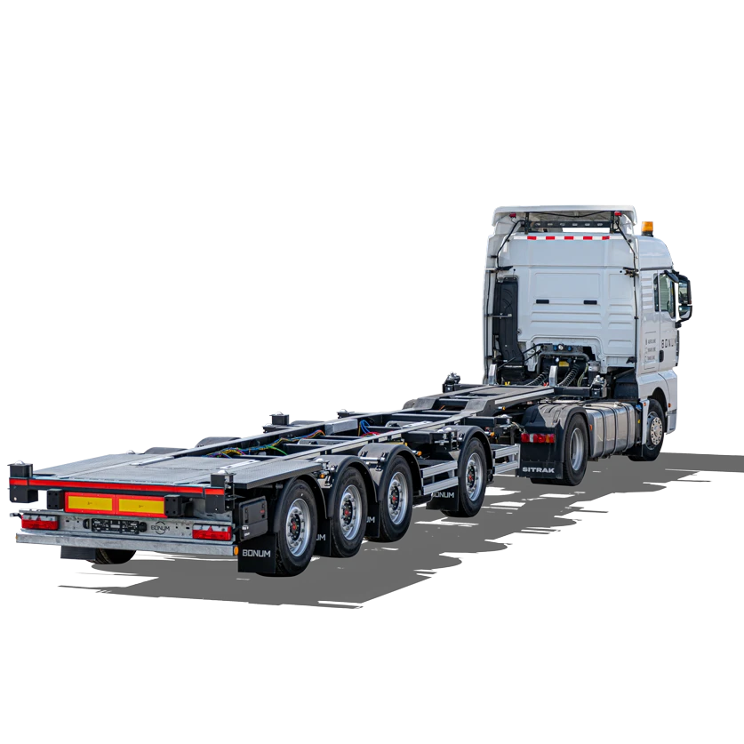 BONUM 914295 Semi-Trailer with Custom Options