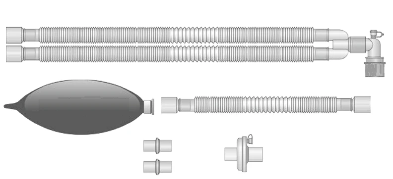 Breathing Device for Anesthesia and Resuscitation Equipment Type A