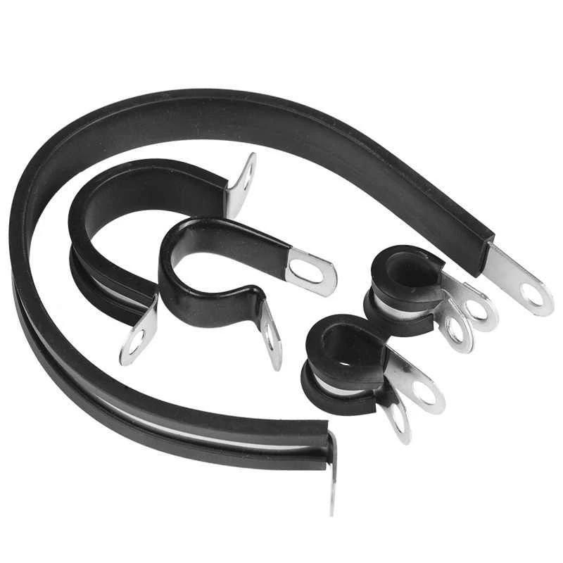Rubber Clamp - Non-Threaded Fastening Products from Black Metals