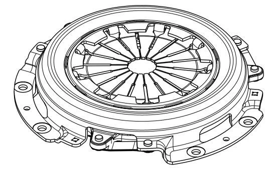 Automotive Clutch Kit for Engine Power Transmission - 842073