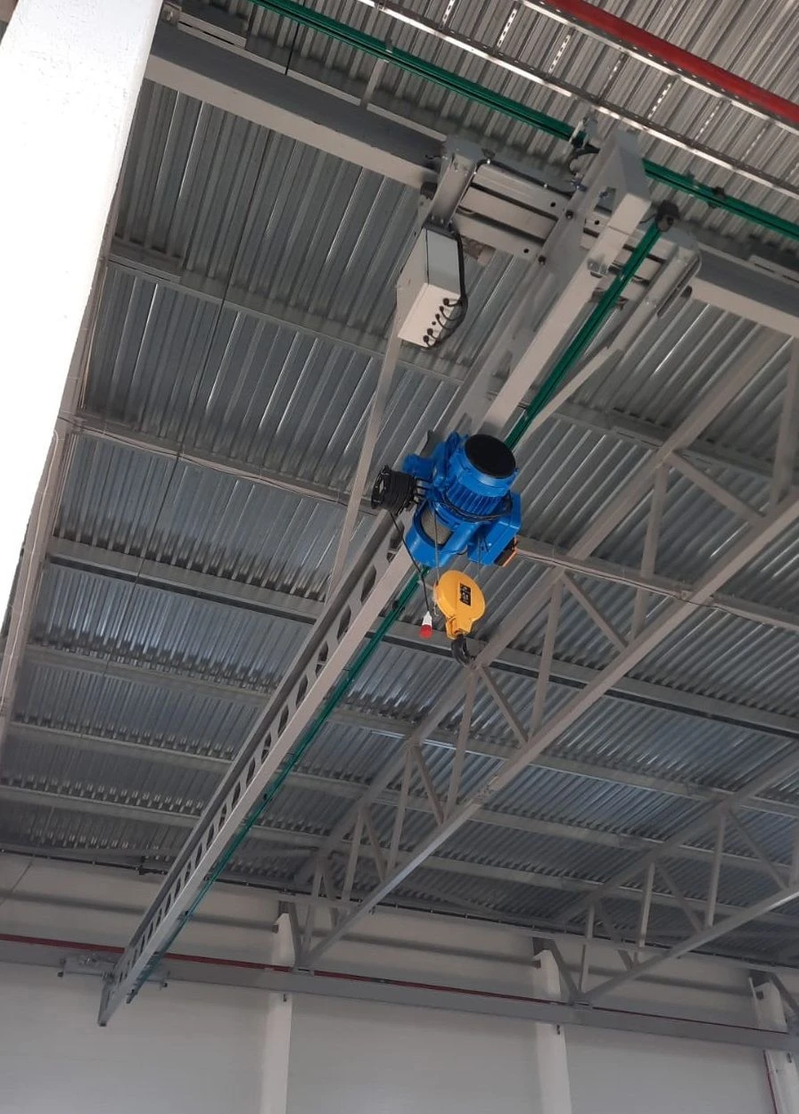 Electric Single-Girder Bridge Cranes KMP for Up to 16 Tons