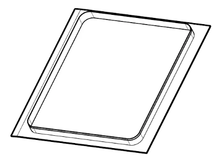 Left Rear Window Opening 71-411.16.21.232