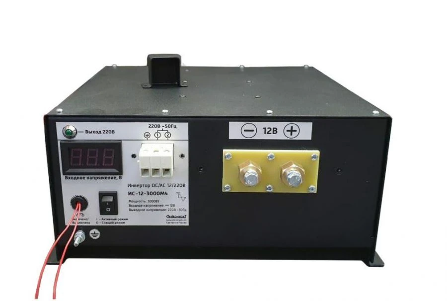 DC/AC Inverter IS-12-3000M4 12V to 220V 3000W Converter