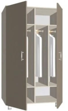 Two-Door Wardrobe KSSHm 2-06