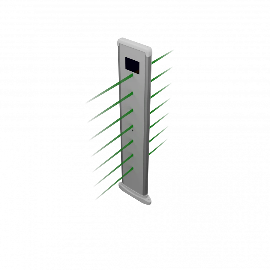 Stationary Metal Detector Monopanel for Security - SIGNEZIS MN03
