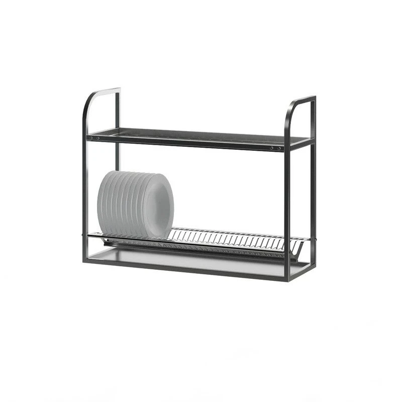 Stainless Steel Plate and Glass Rack PTS-2-940
