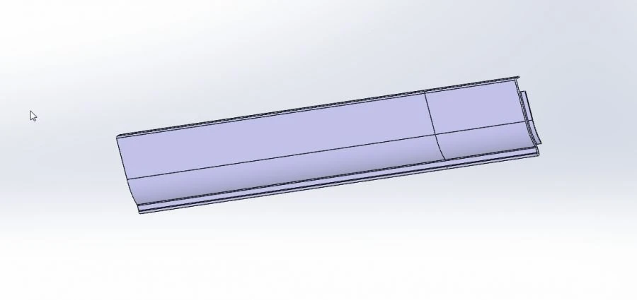 Polyester Glass Fiber Insert for Vehicle Cladding - 5299-403-5102034
