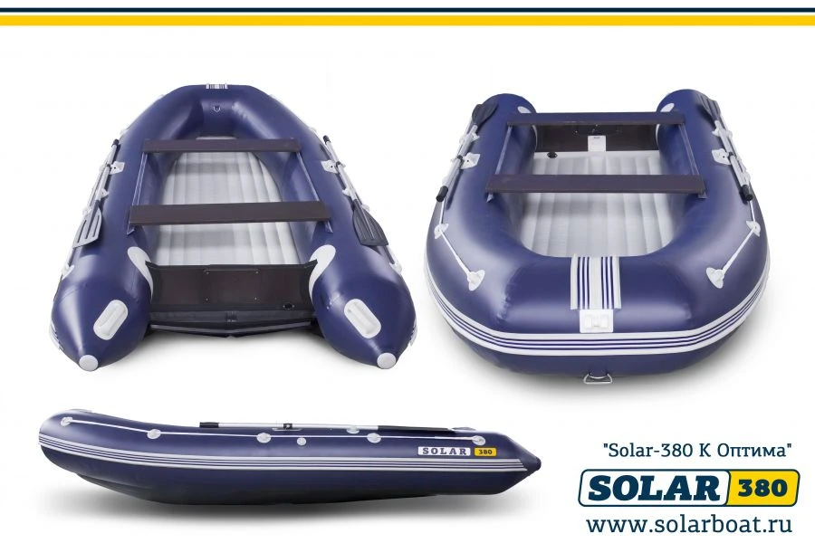 Inflatable Motor Boat SOLAR-380 K (Optima)