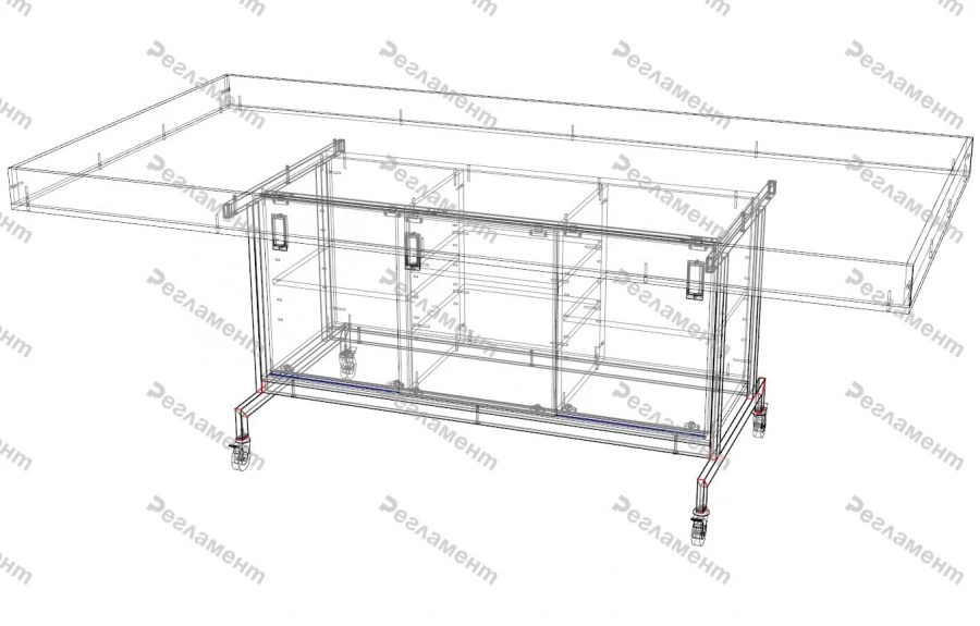 Robotics Workbench 600-2700x600-1700x650-1250mm