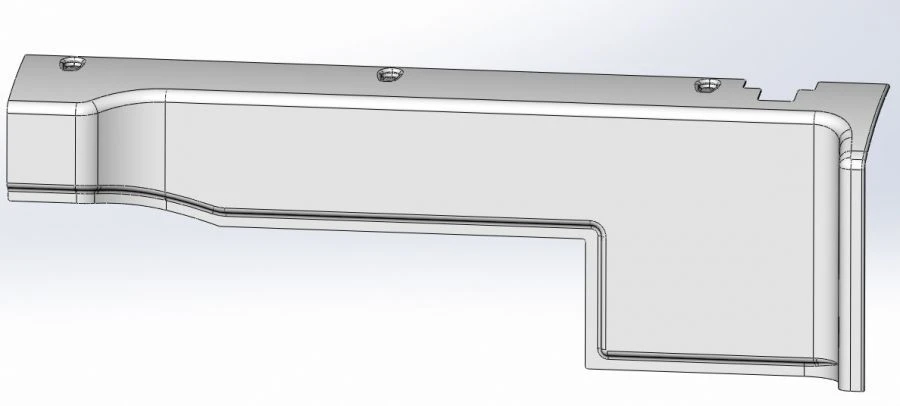 Vacuum-formed Plastic Cover for Electric Harness 5299-403-7800502-60
