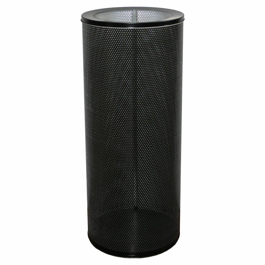Perforated Waste Basket with Ashtray 250N