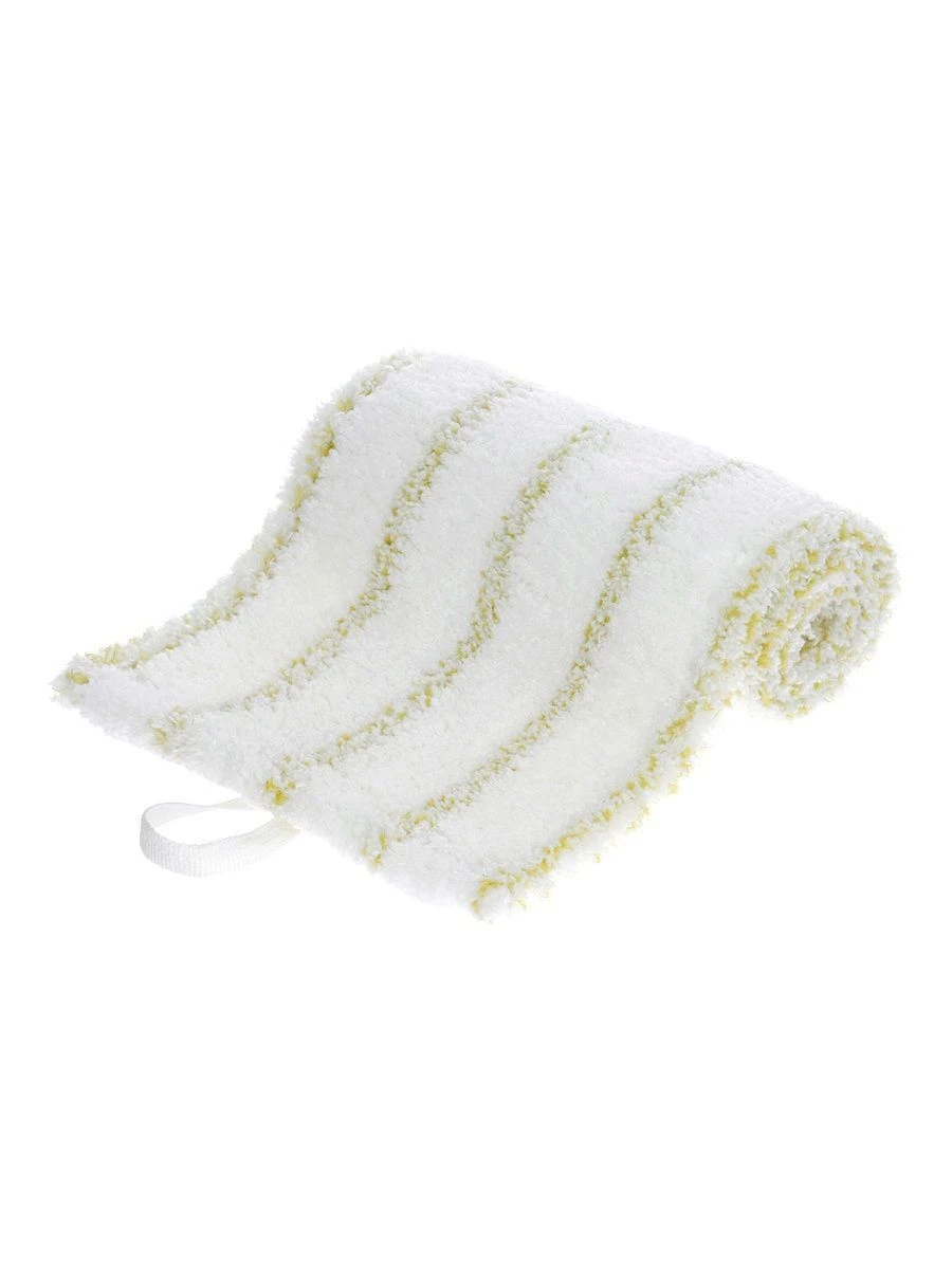 Professional and Household Cleaning Mop 40 with Microfiber (100% MF) White with Green Strip