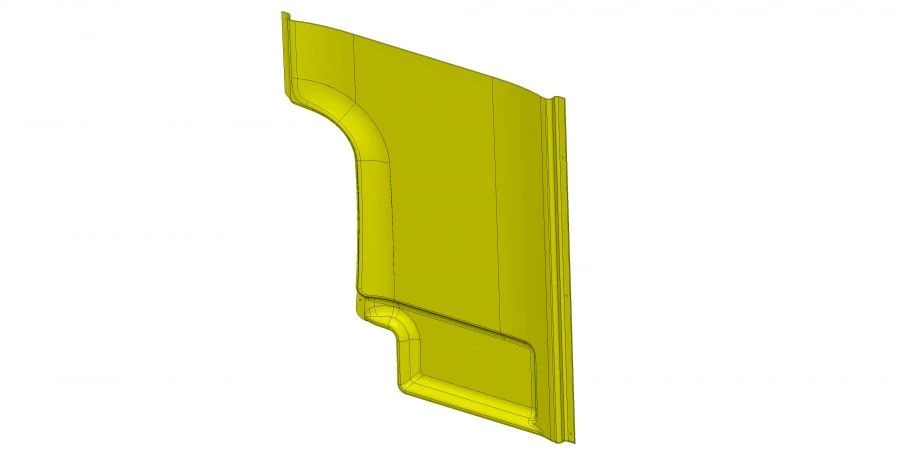 Rear Partition Hatch Cover for LIАЗ, Model 529220-7802352-60
