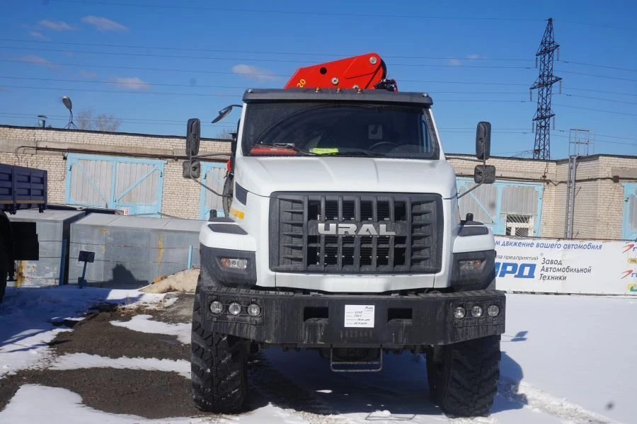 Special Container Truck on Ural 5557-18 Chassis - GIRD Model 5849H2