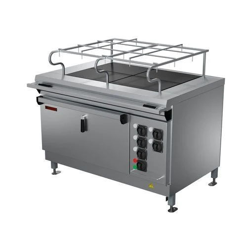 Electric Marine Stove with Four Burners and Baking Oven PSE-0.48SH