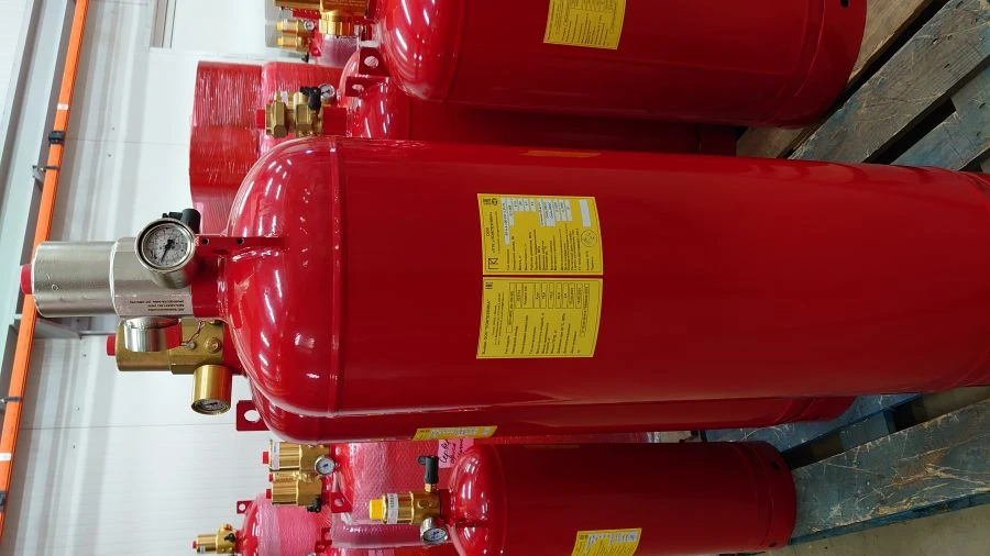 Gas Fire Suppression Module for Safe Storage and Release - MGP-MPS