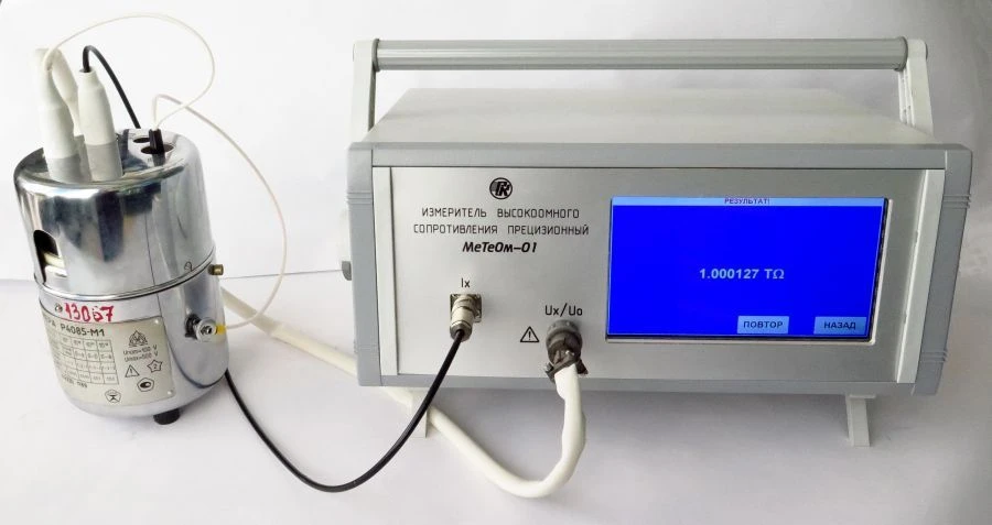Precision High-Resistance Meter "MeTeOm - 01