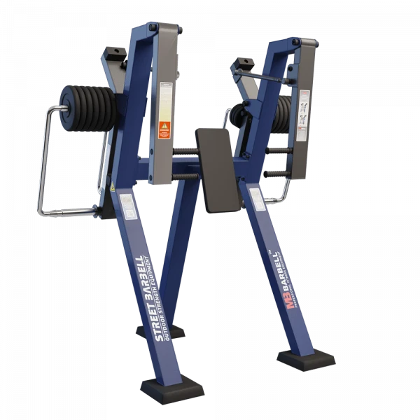 Standing Chest Press Machine with Adjustable Load