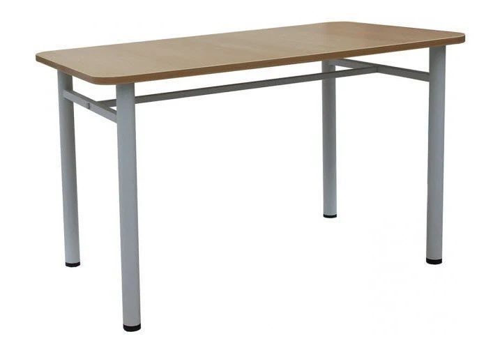 Metal Frame Table with LDF Top, Art. 11695032