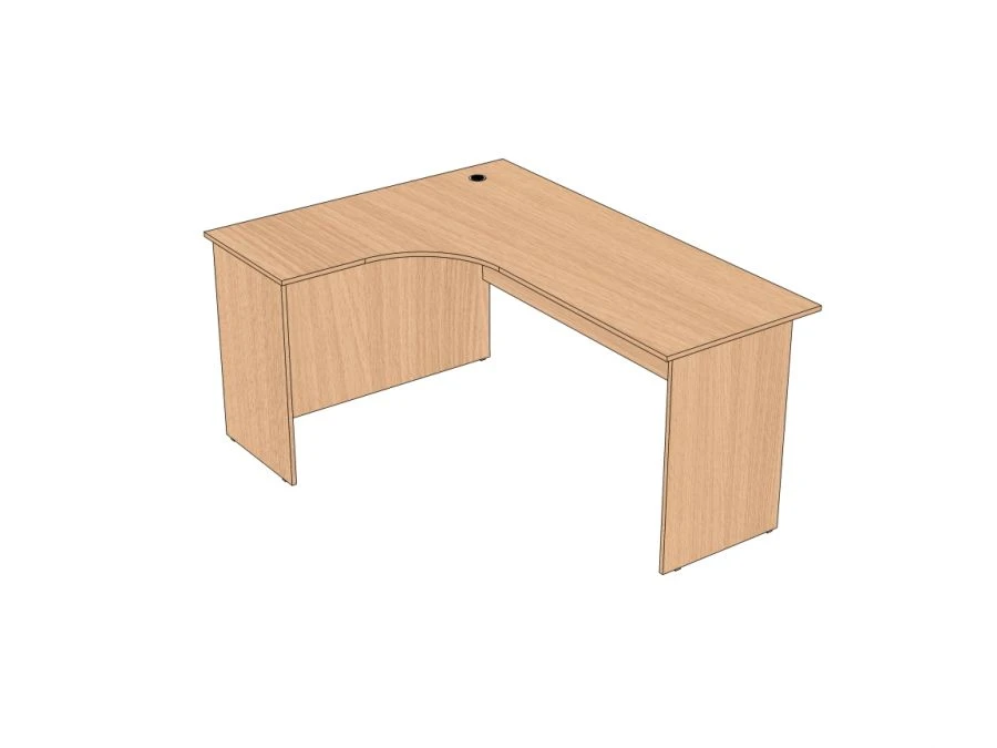 Ergonomic Corner Desk ASUE-16 1604/504*1204/604*740 mm
