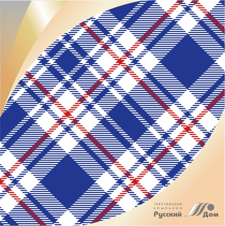 Tisi Mixed Fabric, Printed, Art. 19s14, 150 cm Width