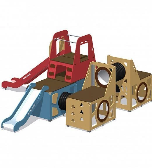 Children's Play Complex for Thematic Games and Physical Development - Romana 115-01.13.00