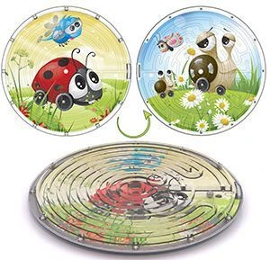 Double-Sided Labyrinth Game