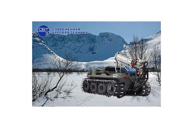 SB-PM-01 Kolibri Drilling Rig on ARGO 8x8 Chassis