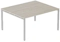 Naos Conference Table - Metal Frame with Horizontal Beams