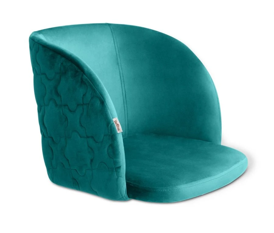 Elegant Sheffilton SHT-ST33-1 Armchair with Curved Armrests