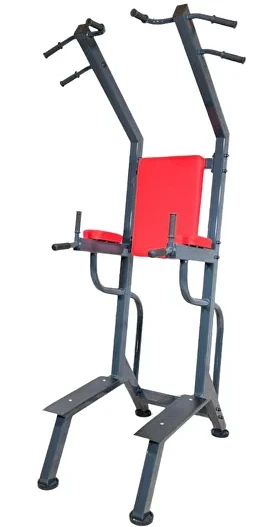 Floor Exercise Station for Abs, Pull-Ups, and Dips