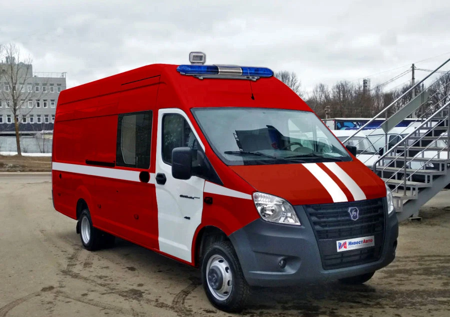 Emergency Response Vehicle N2C4 GNXAP1 on GAZ C45R92 Platform