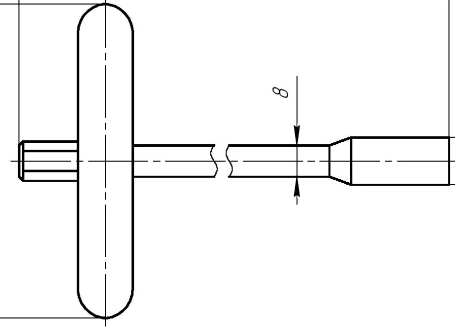 Functional Osteosynthesis Socket Wrench, Article 365.050