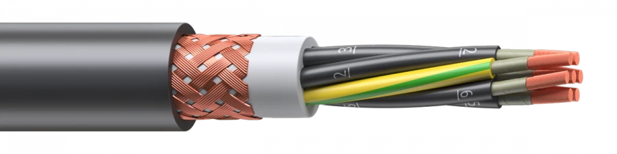 Flexible Fire-Resistant PVC Insulated Cable KPGVEV/ng(A)/ng(A)-LS/ng(A)-FRLS