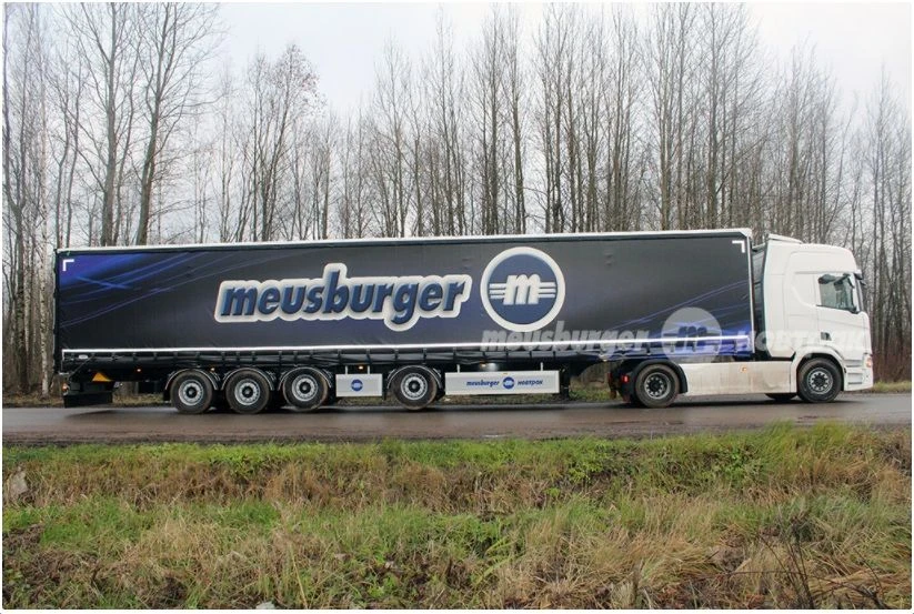 Four-Axle Tent Semi-Trailer MSP-454