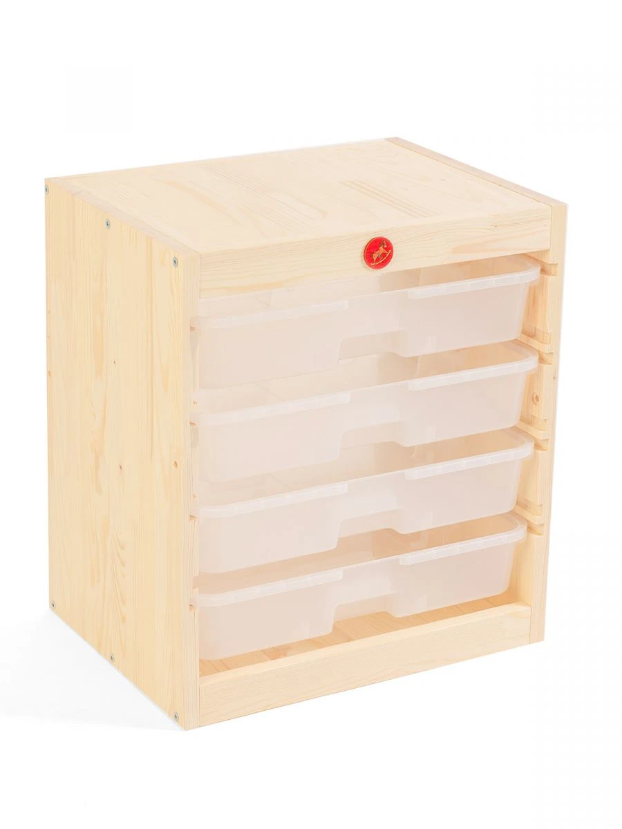 Children's Game Shelf with Containers 520mm / Igroteka