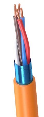 Fire-Resistant Cable with Copper Conductors, PVC Insulation