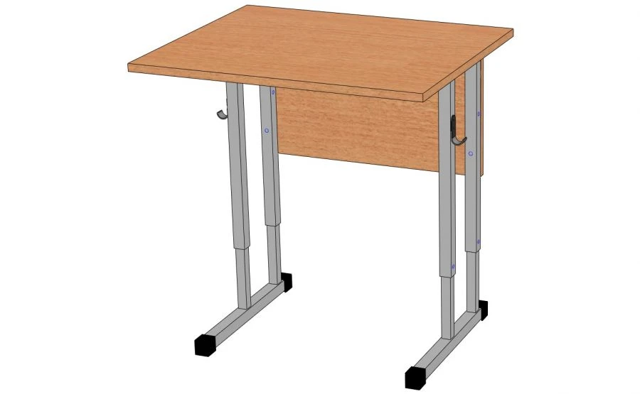 Adjustable Single Student Desk for Growth Group 2-4, Model SUR-1