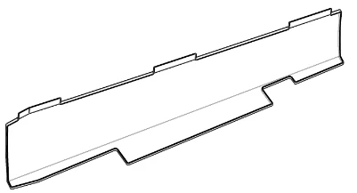 Front Hatch for Tram Cars 71-412-04.16.21.252