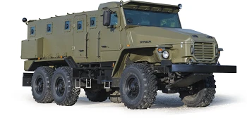 Ural 432009-0020-73-10 Cargo Van - Armored Transport Vehicle