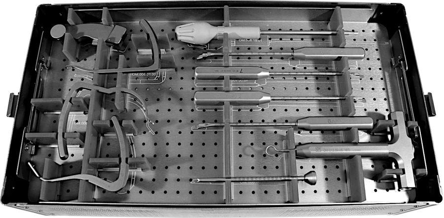Tool Sterilization Container, Model OM.006.00.00