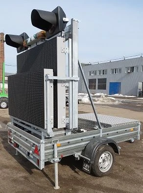 Full-Color Traffic Display Trailer "Tablo-CITY