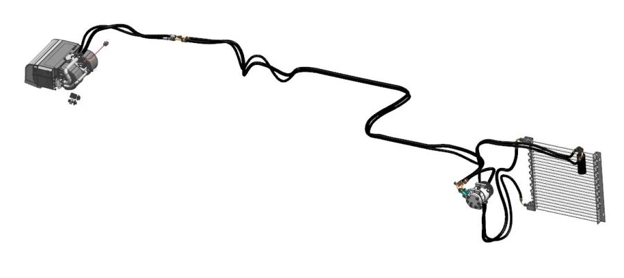 August 23BS-S300.06 Grain Harvester Air Conditioner