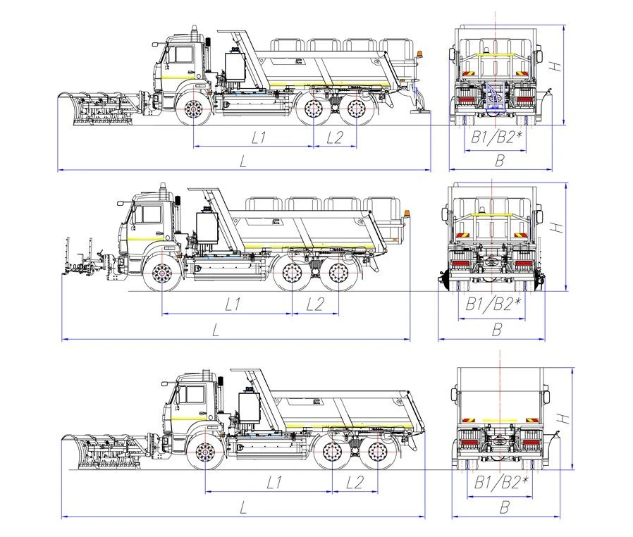 Universal Road Maintenance Machine MK-4534-G8