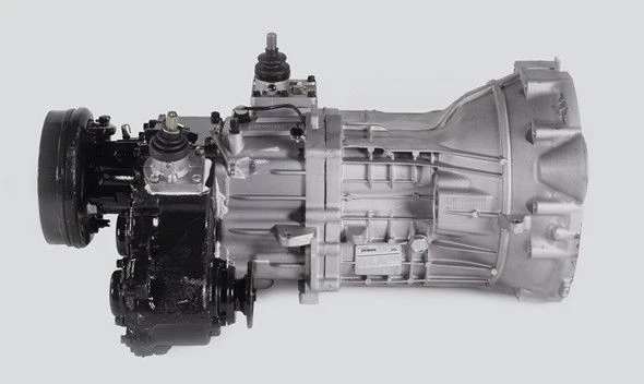 5-Speed Transmission with Transfer Case and Parking Brake for UAZ Hunter, ZMZ 409, i=4.11, Dymos
