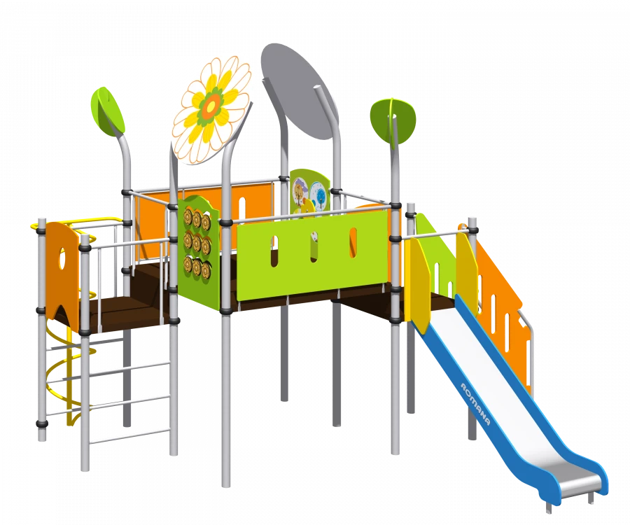 Children's Play Complex for Thematic Games and Physical Development - Romana 101.91.00