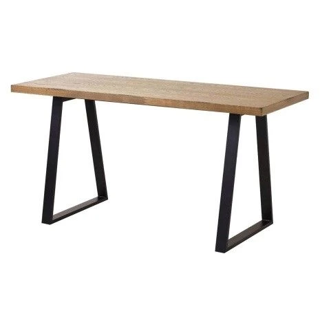 Loft Style Table with Metal Frame